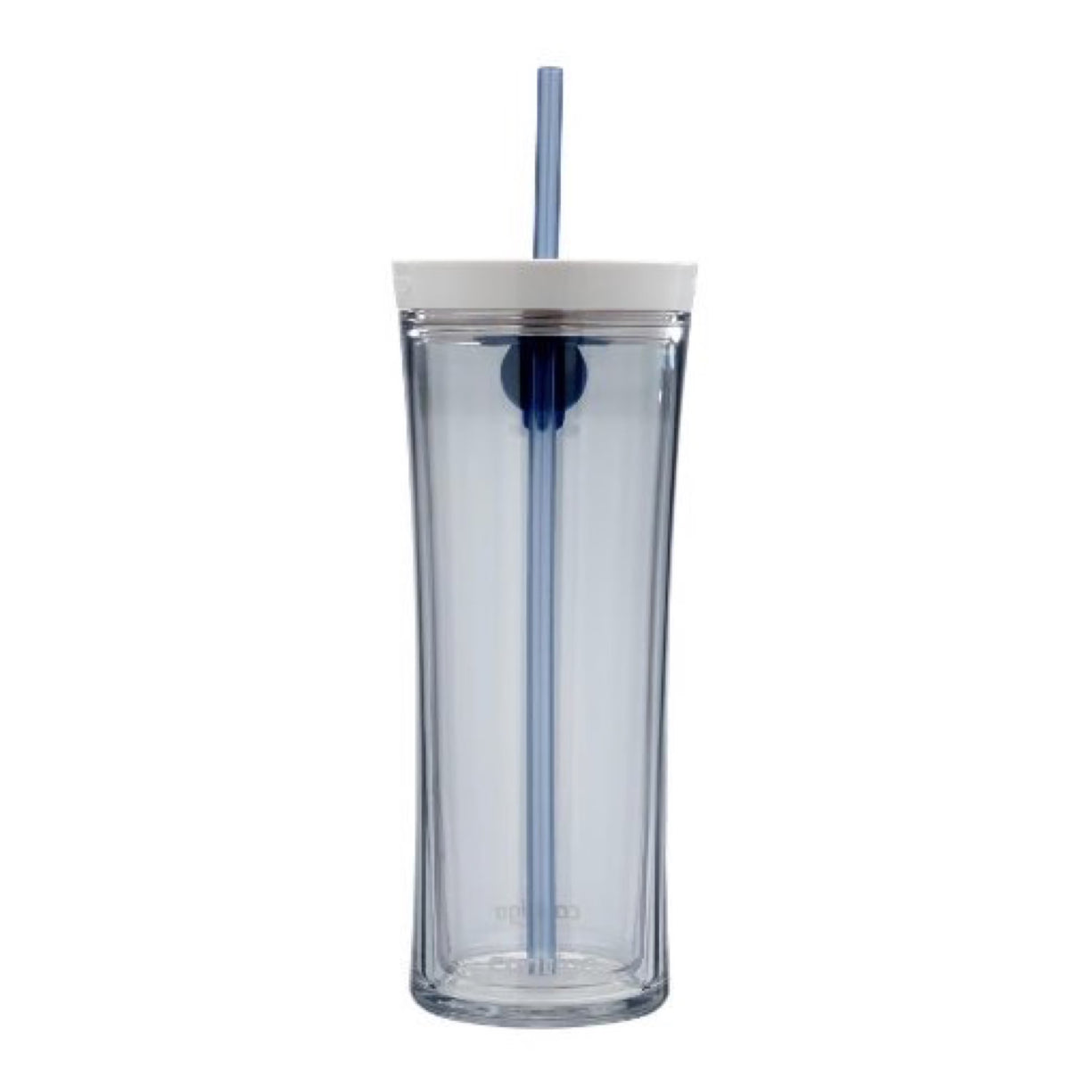 20 Oz Clear Tumbler with Straw R53963