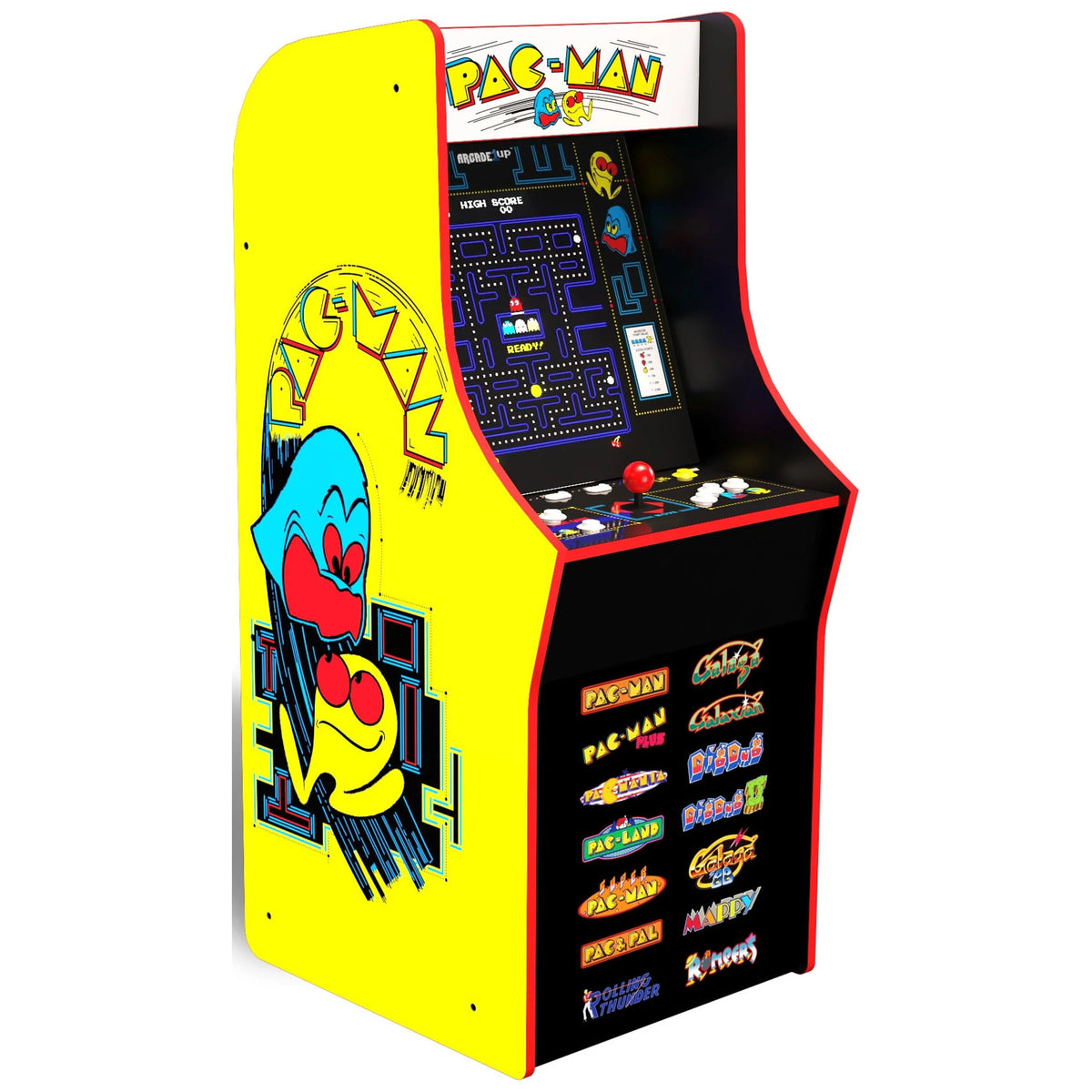 4 Feet Tall Stand-Up Arcade Game with 14 Classic Games and 17-Inch Screen F7195
