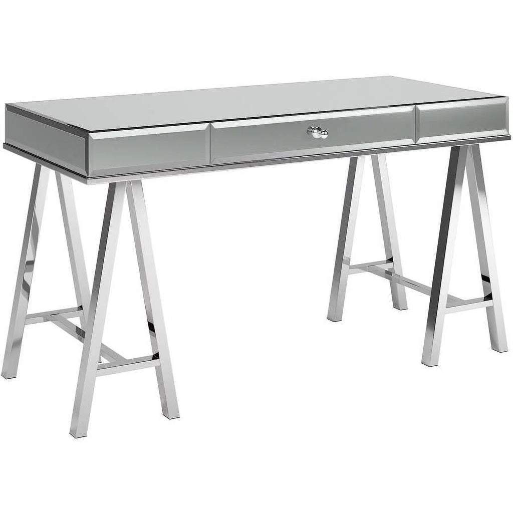 Chrome Mirror Writing Desk O967913