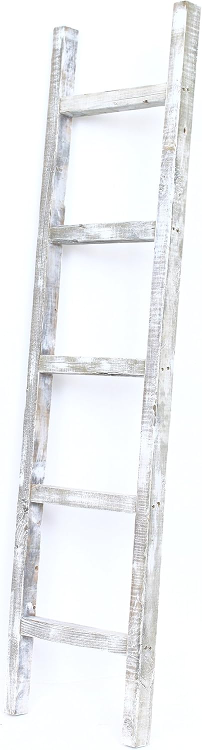 White Decorative Ladder O339