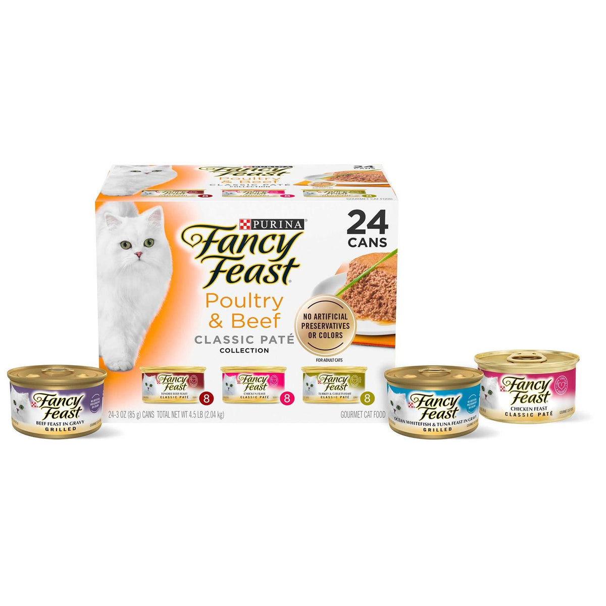 Cheddar Cheese Wet Cat Food A49711
