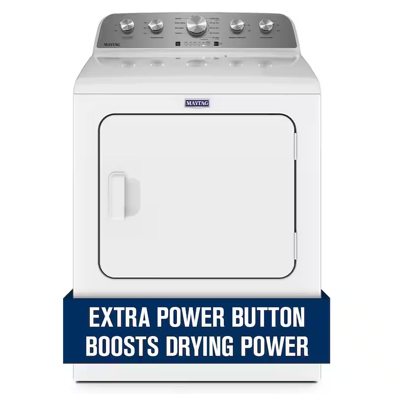 7.0 cu. ft. Vented Electric Dryer in White P551