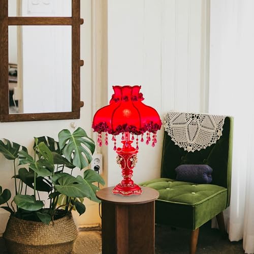 Table Lamp with Fabric Lampshade S9526