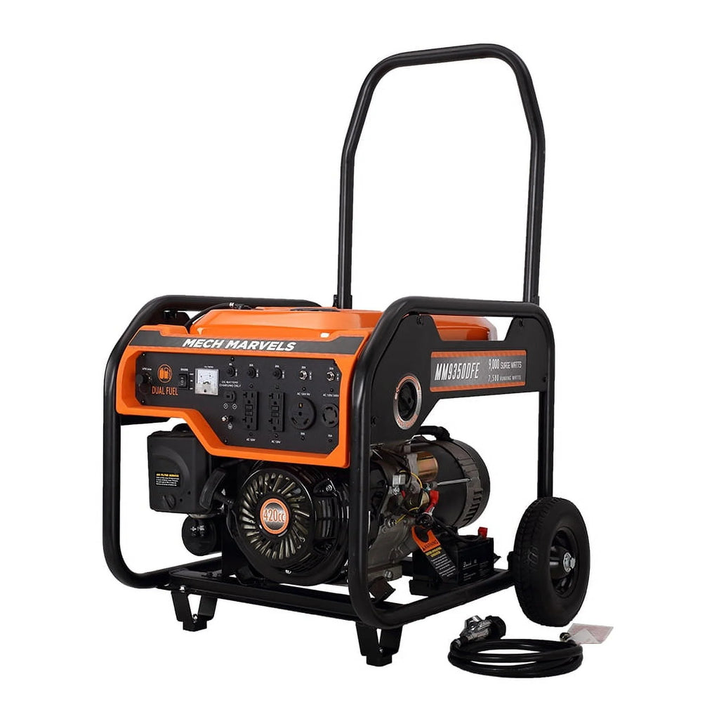 9000 Watt Dual Fuel Portable Power Generator F38912